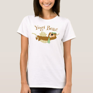 Camiseta Yogi Bear Tempo de Cochilo na Rede de Piquenique