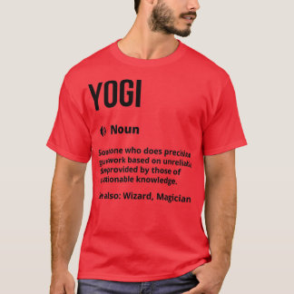 Camiseta Yogi Funny Definition Namaste Engraçado Dito
