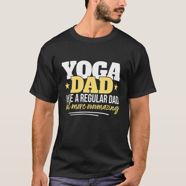 Camiseta Yogi Padre Yoga Pai Yoga (Frente)