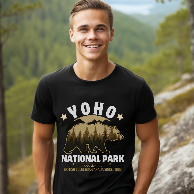 Camiseta Yoho National Park Bear Design – British Columbia  (Criador carregado)