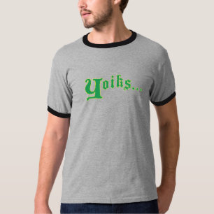 Camiseta Yoiks… e afastado!