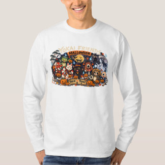 Camiseta Yokai Halloween Long Sleeve Shirt