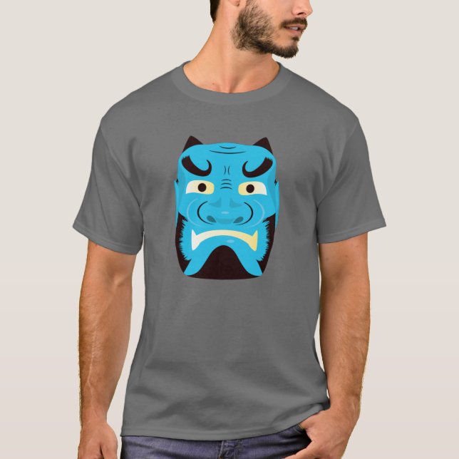Camiseta Yokai Oni (Demônio Japonês) (Frente)