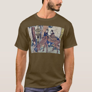 Camiseta Yokkaichi por Katsushika, Hokusai Ukiyoe