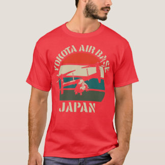 Camiseta Yokota Air Base Vintage Sunset Osprey Tokyo Japão