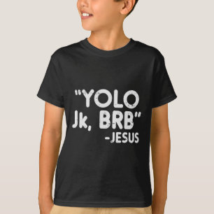 Camiseta Yolo Jk Brb Páscoa de Jesus Cristãos Católicos G