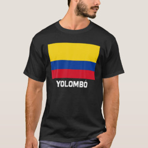Camiseta Yolombo Colombia Flag Emblem Escudo Bandera Crest