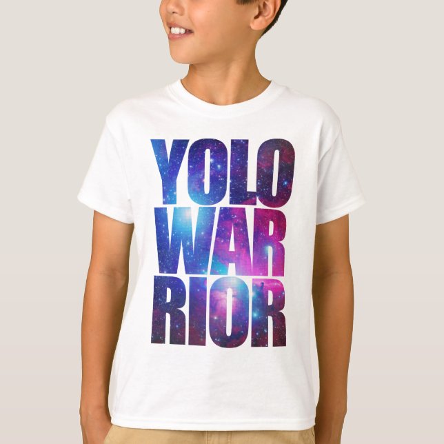 Camiseta YOLOWARRIOR - Cosmos (Frente)