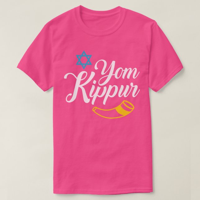 Camiseta Yom Kippur (Frente do Design)