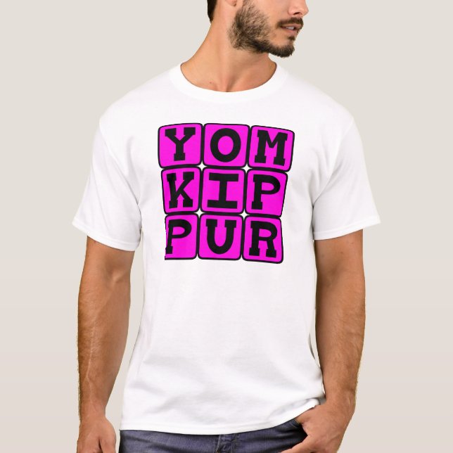 Camiseta Yom Kipur, Dia do Perdão (Frente)