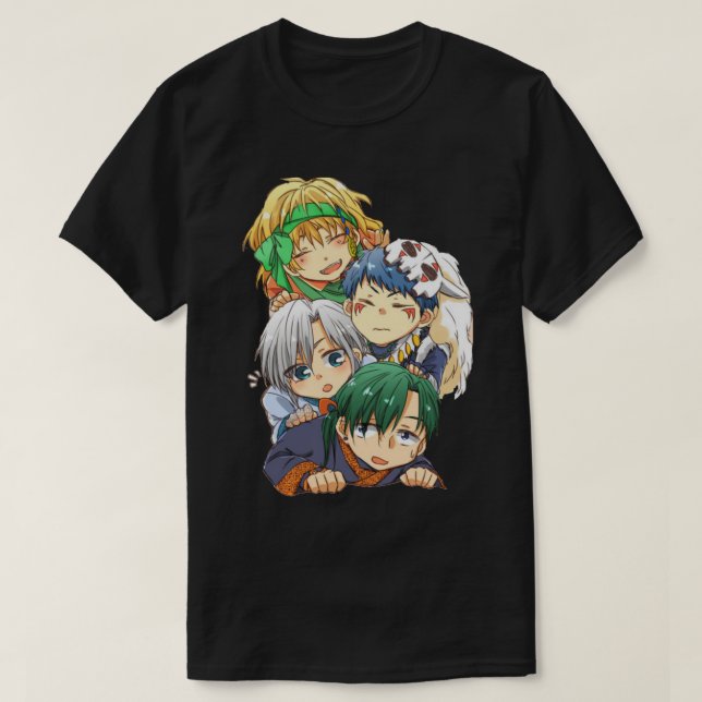Camiseta Yona do Dawn akatsuki no yona 5 (Frente do Design)