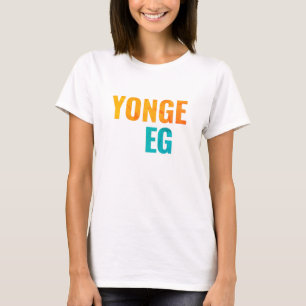 Camiseta Yonge Eglinton Toronto Vizinhos T-Shirt