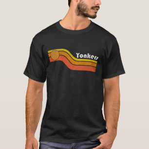 Camiseta Yonkers - Gráfico Vintage Homem Mulher 70s 80s Leg