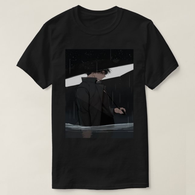 Camiseta Yoo Joonghyuk na chuva (Frente do Design)
