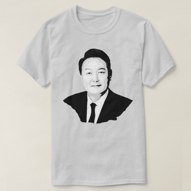 Camiseta Yoon Suk Yeol (Frente do Design)
