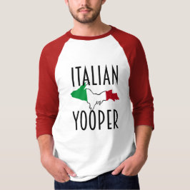 Camiseta Yooper Baseball Italiano