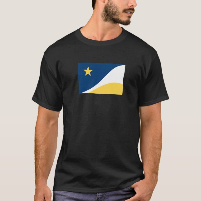 Camiseta Yorba Linda California Flag (Frente)