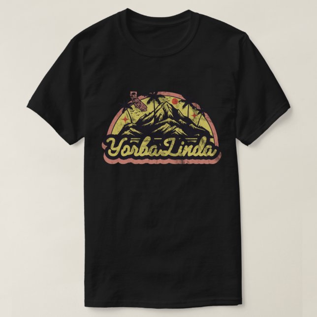 Camiseta Yorba Linda, California T-Shirt (Frente do Design)