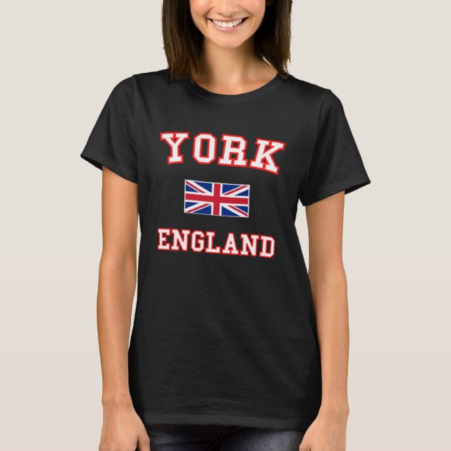 Camiseta YORK British Flag Badge (Frente)