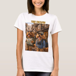 Camiseta York Cockapoo T Shirt Gift