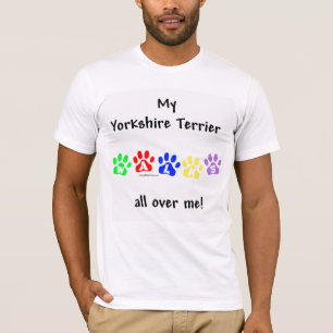 Camiseta Yorkie caminha por você