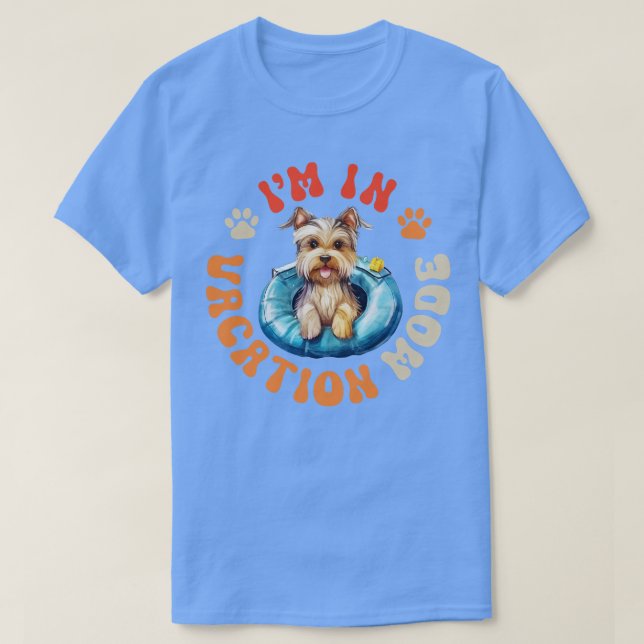 Camiseta Yorkie Dog 2 (Frente do Design)