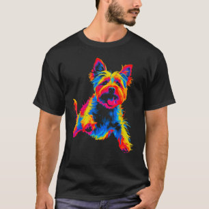 Camiseta Yorkie Dog Vintage Yorkshire Terrier