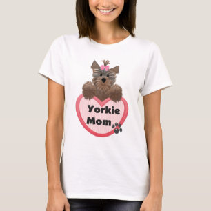 Camiseta Yorkie Mãe
