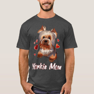 Camiseta Yorkie Mãe