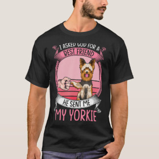 Camiseta Yorkie Mãe Cão Roupa Yorkshire Terrier Owner para