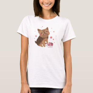 Camiseta Yorkie, o melhor causador de problemas