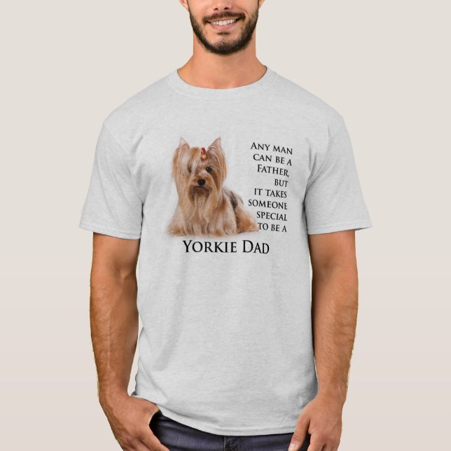 Camiseta Yorkie Pai T-Shirt (Frente)