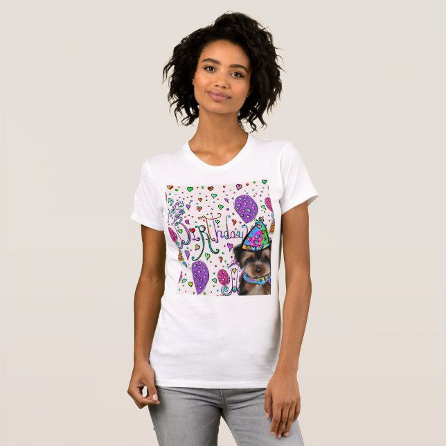 Camiseta Yorkie Poo (Frente Completa)