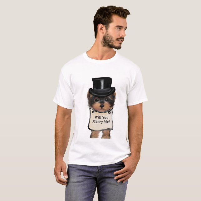 Camiseta Yorkie Poo (Frente Completa)