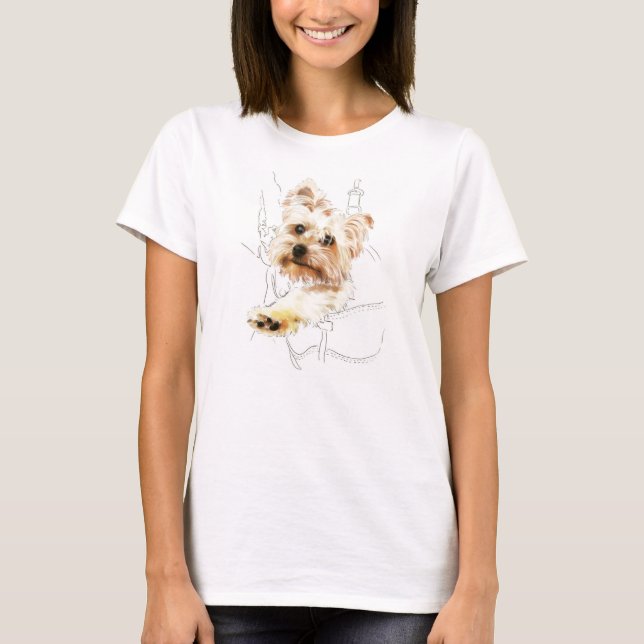 Camiseta Yorkie T-Shirt (Frente)