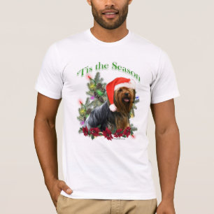 Camiseta Yorkie 'Tis the Season