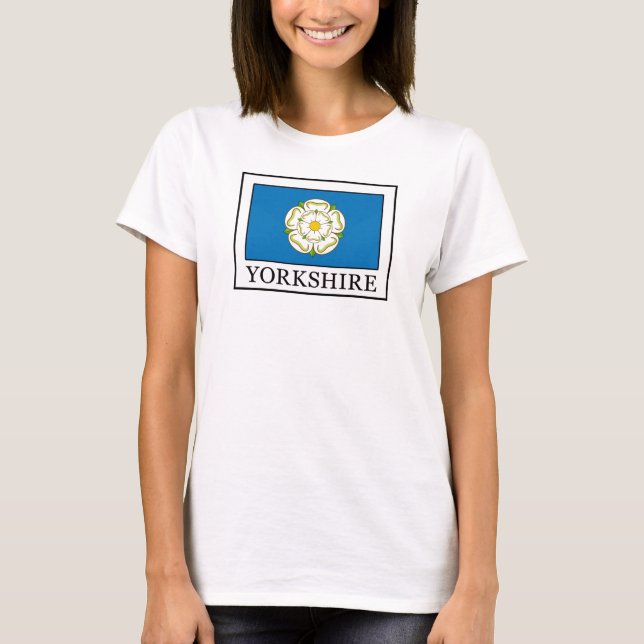 Camiseta Yorkshire County Inglaterra (Frente)