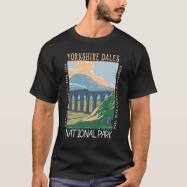 Camiseta Yorkshire Dales National Park Inglaterra Distúrbio