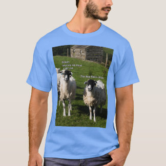 Camiseta Yorkshire Dales Swaledale ovelha precisa de corte