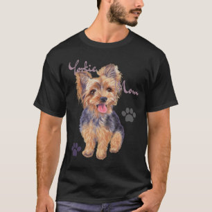 Camiseta Yorkshire Mãe Cute Yorkie
