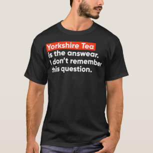Camiseta Yorkshire Tea é a roupa
