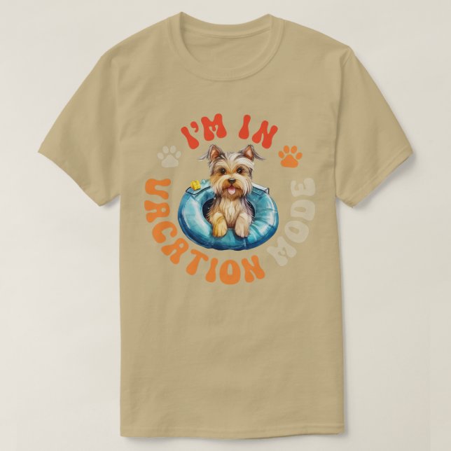 Camiseta Yorkshire Terrier (Frente do Design)