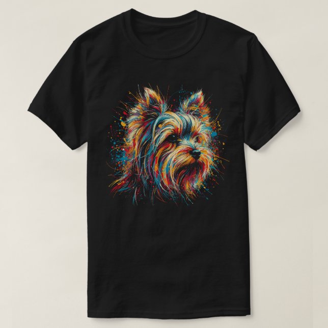Camiseta Yorkshire Terrier (Frente do Design)