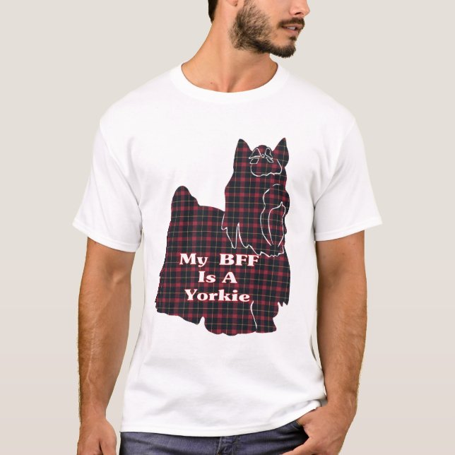 Camiseta Yorkshire Terrier BFF Gifts (Frente)