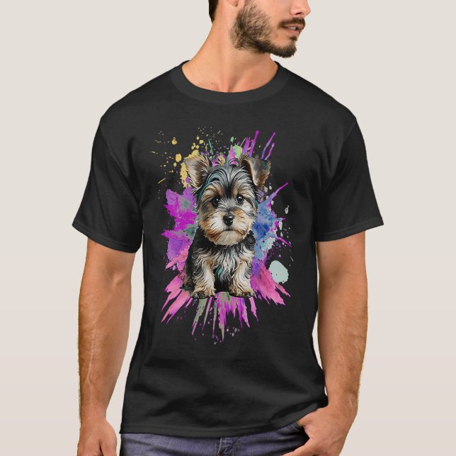 Camiseta Yorkshire Terrier Cutest Yorkie (Frente)