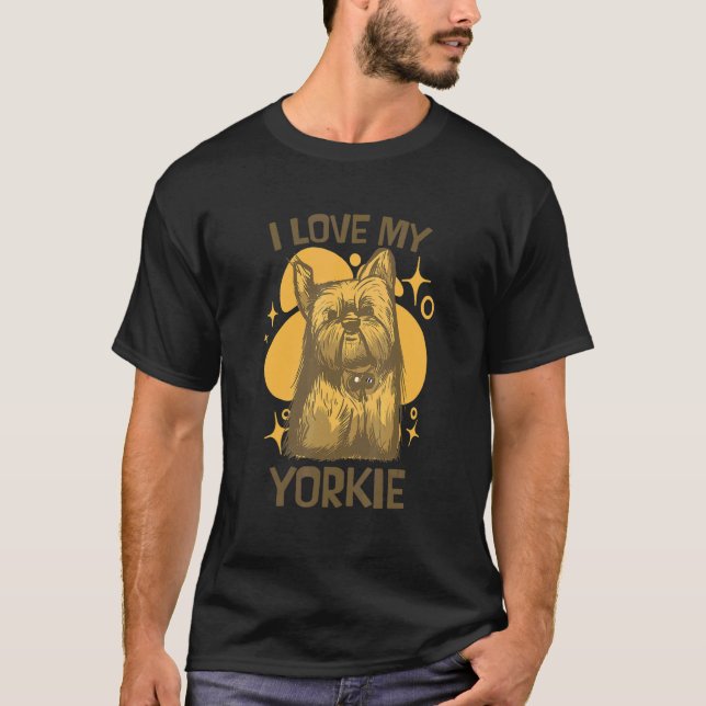Camiseta Yorkshire Terrier Dog  Or Yorkie Breeder (Frente)