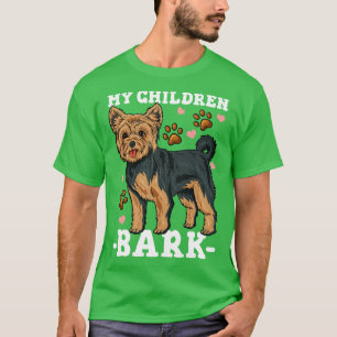 Camiseta Yorkshire Terrier Dog Pai Mãe