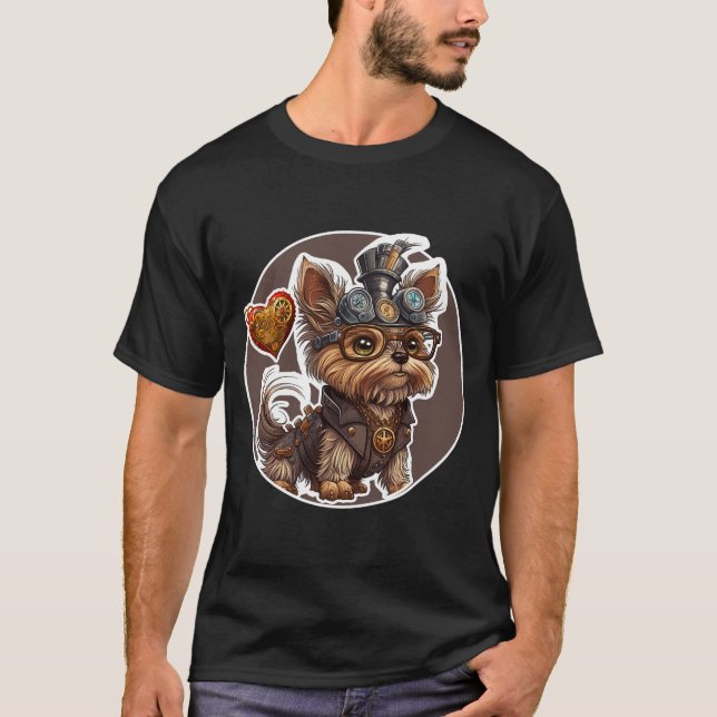 Camiseta Yorkshire Terrier Dog T-Shirt (Frente)