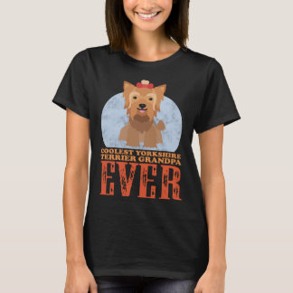 Camiseta Yorkshire Terrier Grandpa Yorkie Dog Owner Yorkshi