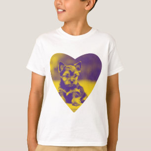 Camiseta Yorkshire Terrier Heart